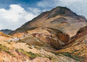 南エリアのミケーネのアクロポリス、エリアス山 作： John Fulleylove